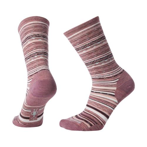 Smartwool Women's Ethno Graphic Crew Socks Nsrose_a32