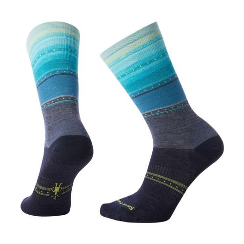 Smartwool Women's Sulawesi Stripe Crew Socks Blstel_292
