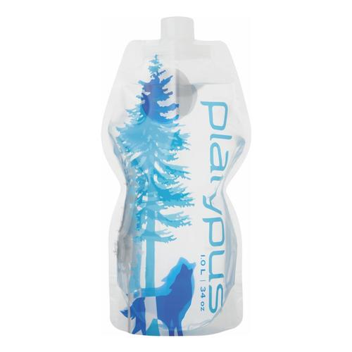 Platypus SoftBottle With Closure Cap - 1L Wild_blue