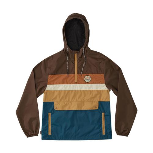 HippyTree Men's Portola Windbreaker Brown