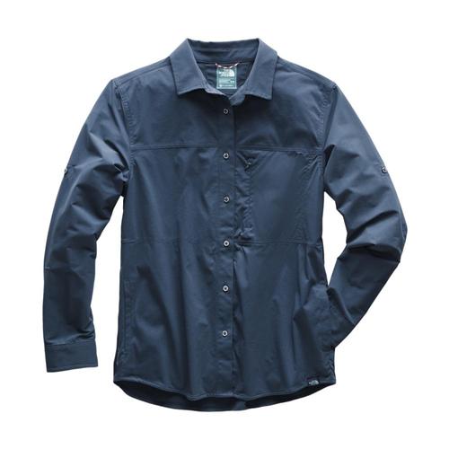 The North Face Women's Long Sleeve Boreaz Shirt Teal_n4l