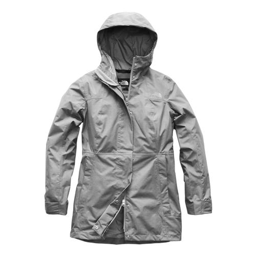 The North Face Women's City Midi Trench Grey_dyy