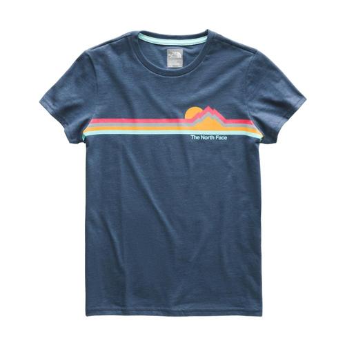The North Face Girls Short Sleeve Graphic Tee Teal_n4l