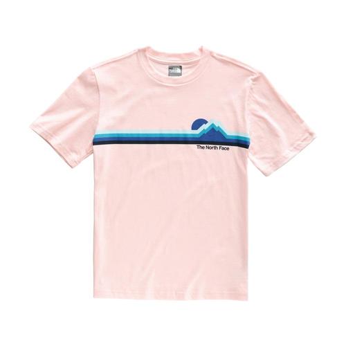 The North Face Boys Short Sleeve Graphic Tee Pinkslt_8ed