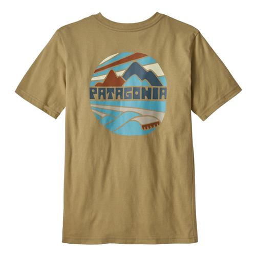 Patagonia Boys Graphic Organic T-Shirt Khaki_frki