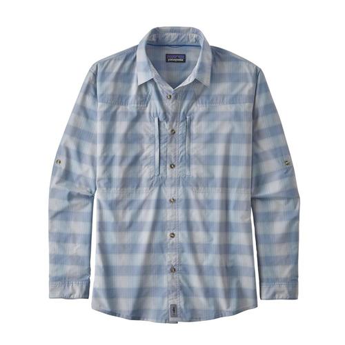 Patagonia Men's Long Sleeved Sun Stretch Shirt Hagp_purp