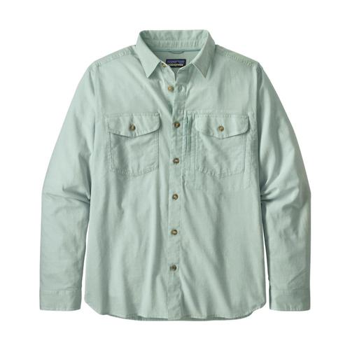 Patagonia Men's Long Sleeved Cayo Largo II Shirt Skyblue_cybl