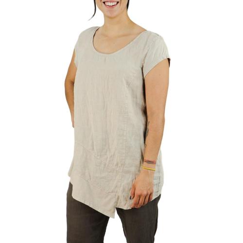 FLAX Women’s Cap Tee Almond