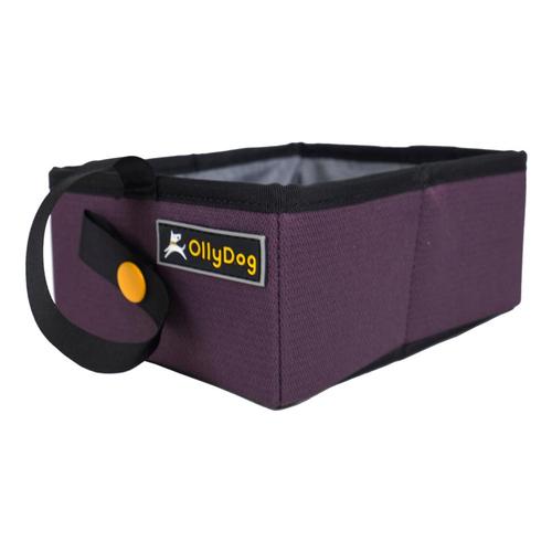 OllyDog Crumple Travel Bowl - Dahlia Dahlia