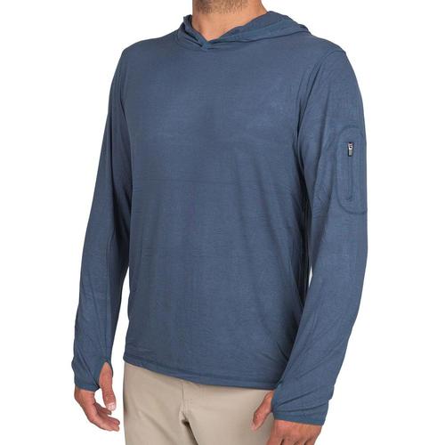 Free Fly Men's Bamboo Midweight Hoody Navy105