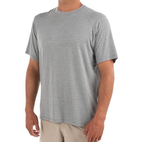 Free Fly Men's Bamboo Motion Tee Hthrgrey101