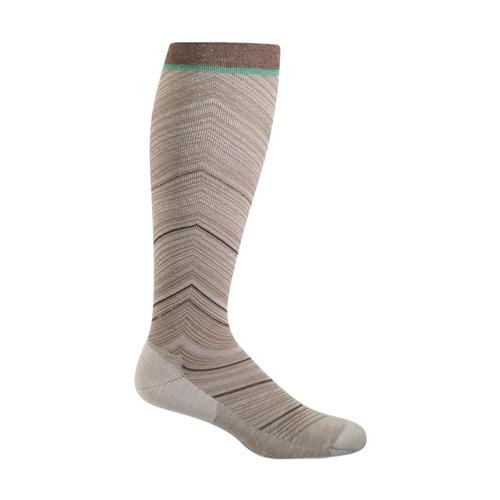 SockWell Women's Full Flattery Graduated Compression Socks Khaki_030