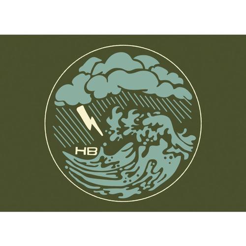 Howler Brothers Men's Dark and Stormy Select Pocket T-Shirt Fatigue