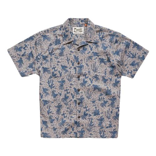Howler Brothers Men's Sunset Scout Gallos Galore Short Sleeve Shirt Wolfgrey