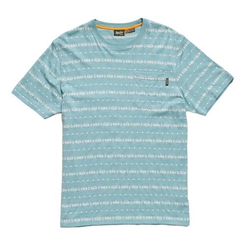 Howler Brothers Men's Portals Jacquard T-Shirt Seaspray