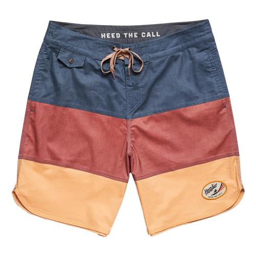 Howler Brothers Men's Waveform Surf Trunks Blubrew