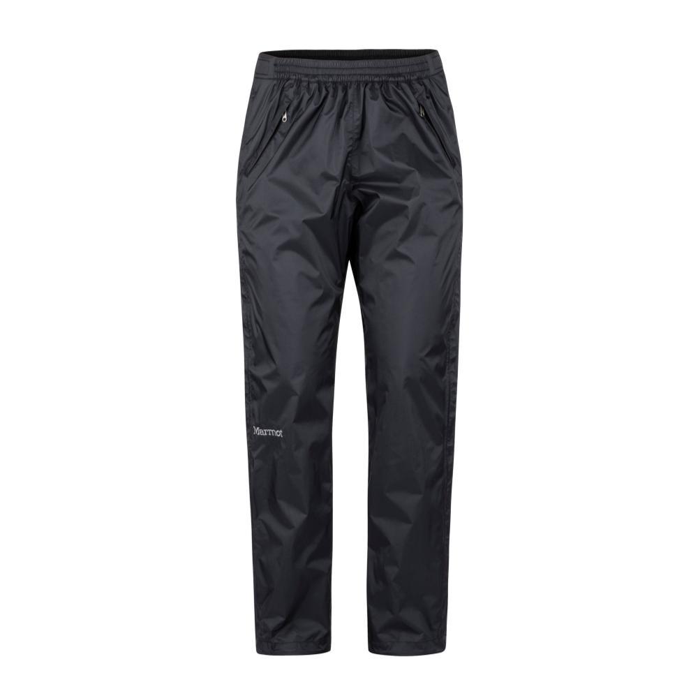 Marmot Women's PreCip Eco Full Zip Pants BLACK001