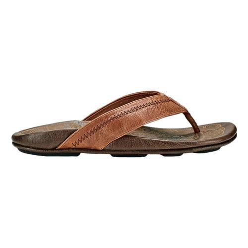 OluKai Men's Hiapo Sandals Rum.Dkwd_sk63