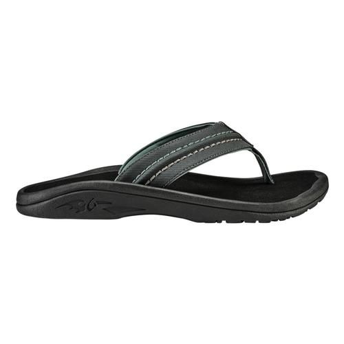 OluKai Men's Hokua Sandals Dkshd.Blk_6c40