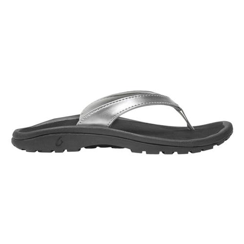 OluKai Girls Kulapa Kai Sandals Slvr_2k40
