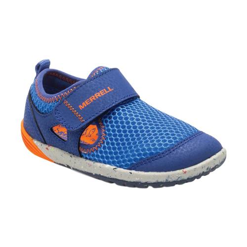 Merrell Little Kids Bare Steps H20 Shoes Blueorang
