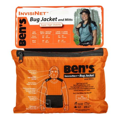 Ben's InvisiNet Bug Jacket & Mitts - S/M