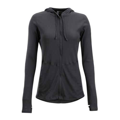 ExOfficio Women's BugsAway Lumen Full Zip Hoody Carbon_9703