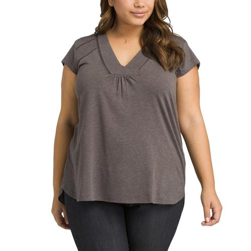 prAna Women’s Novelle Top Plus Granite