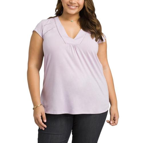 prAna Women’s Novelle Top Plus Lavender