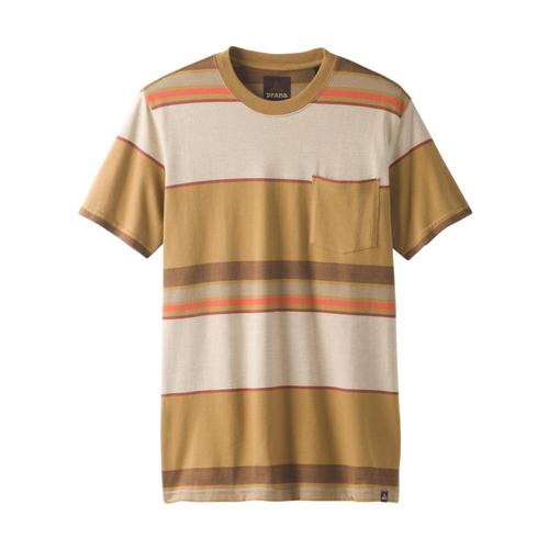 prAna Men’s Dominic Crew Shirt Brown