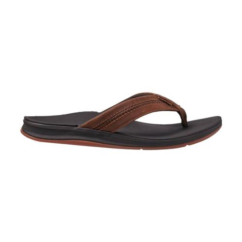 GG Men's Sandals Brown Polyester Leather 547243
