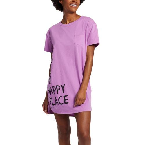 Life is Good Women's Happy Bed Snuggle Up Relaxed Sleep Dress Happygrape