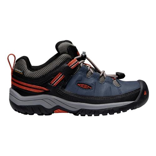 KEEN Youth Targhee Low Waterproof Hiking Shoes Bluenight