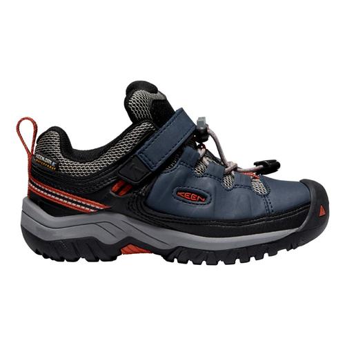 KEEN Kids Targhee Low Waterproof Hiking Shoes Bluenight