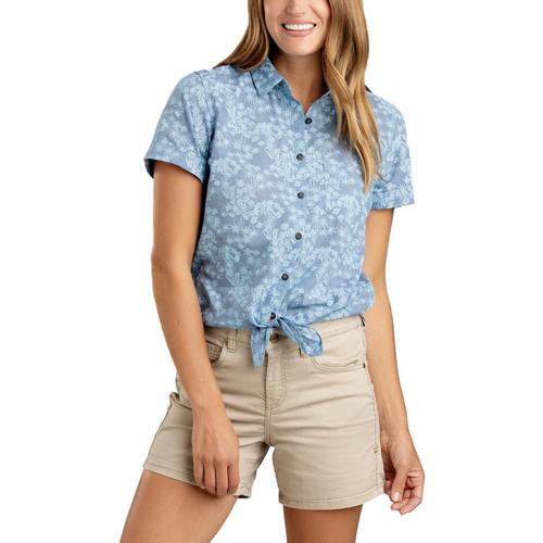 Toad&Co Women’s Indigo-For-It Short Sleeve Shirt Ltindigo