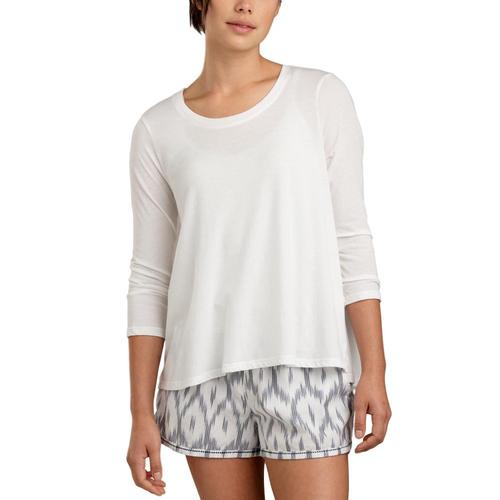 Toad&Co Women’s Tissue Swing 3/4 Tee Egret