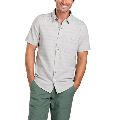 Toad&Co Men’s Airlift Short Sleeve Slim Shirt Chrome