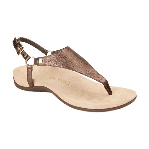 Vionic Women’s Kirra Backstrap Sandals Brnz