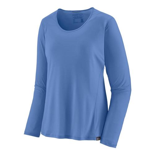Patagonia Women's Long Sleeved Capilene Cool Lightweight Shirt Blue_abnb