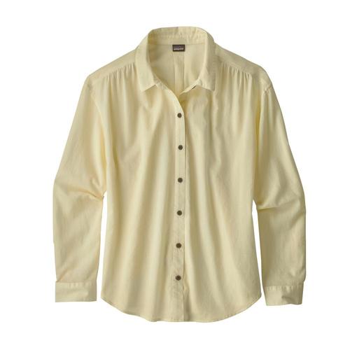 Patagonia Women's Lightweight A/C Boyfriend Shirt Rbg_white