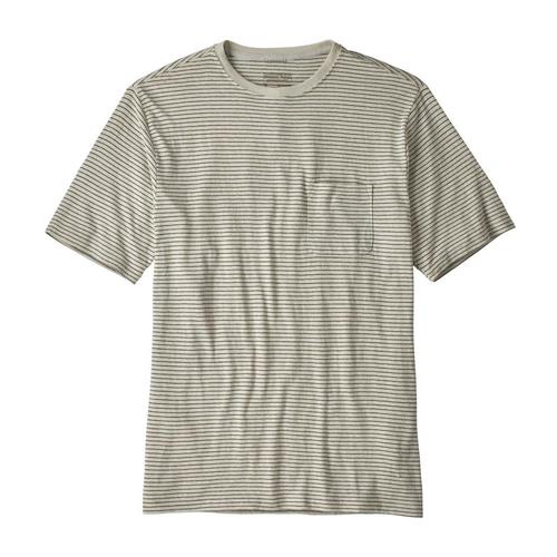 Patagonia Men's Trail Harbor Pocket Tee Lbdy_whi