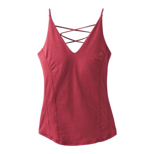 prAna Women's Arrowland Tank Rustedred