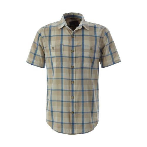 Royal Robbins Men's Point Lobos Short Sleeve Shirt Ltkhaki