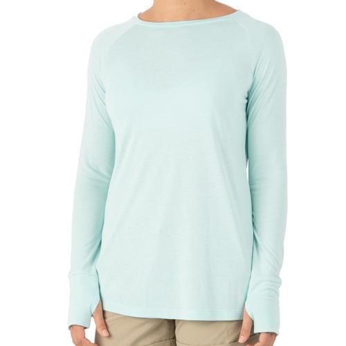 Free Fly Women's Weekender Long Sleeve Shirt Bluechill