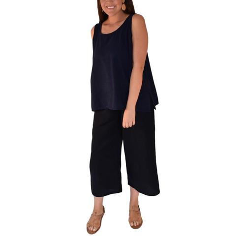 Honest Cotton Thick Hannah Tank Navy