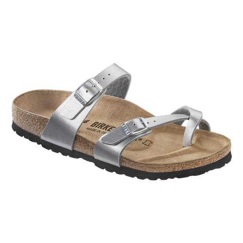 Birkenstock Kids Mayari Birko-Flor Sandals - Narrow Silver