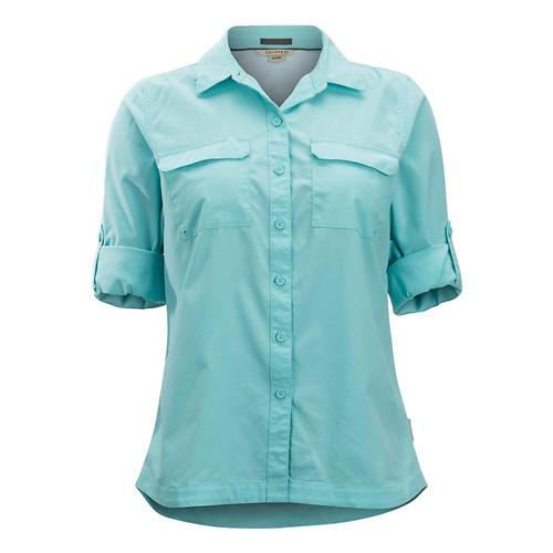 ExOfficio Women's Missoula Long Sleeve Shirt Mysticblue