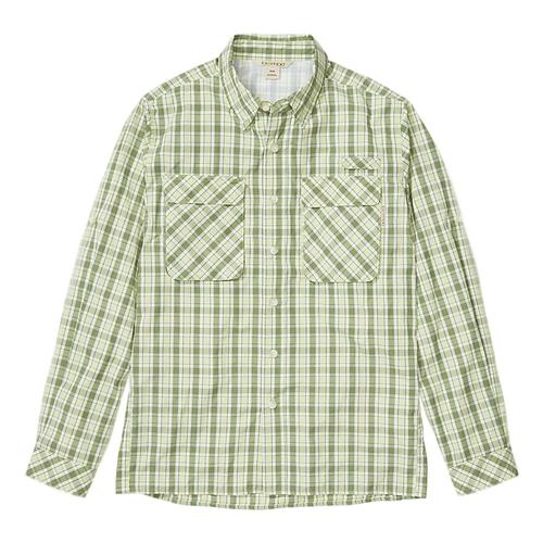 ExOfficio Men's Air Strip Check Plaid Long Sleeve Shirt Marg_6340