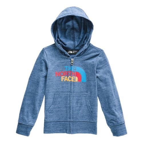 The North Face Toddler Tri-Blend Full Zip Hoodie Bluhth_dw4