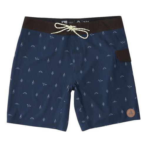 HippyTree Men's Motif Trunks Navy